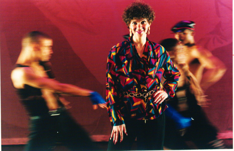 Cleo with Dance Ensemble 1995