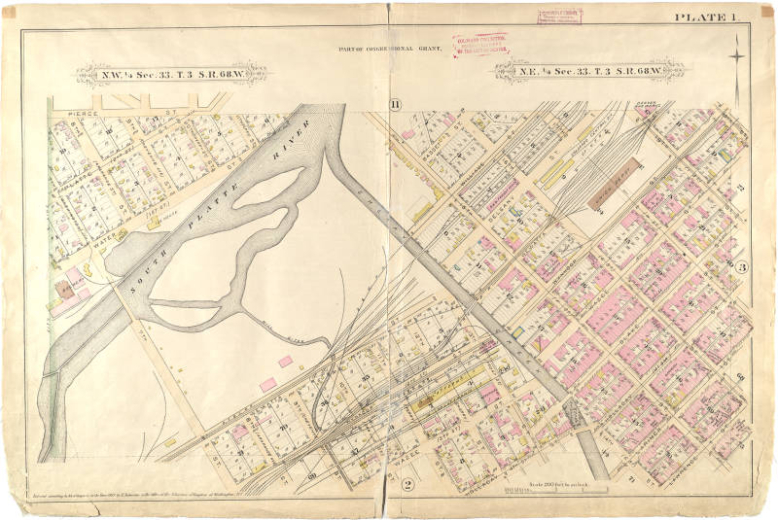 Robinson Atlas of the City of Denver (Plate 01)