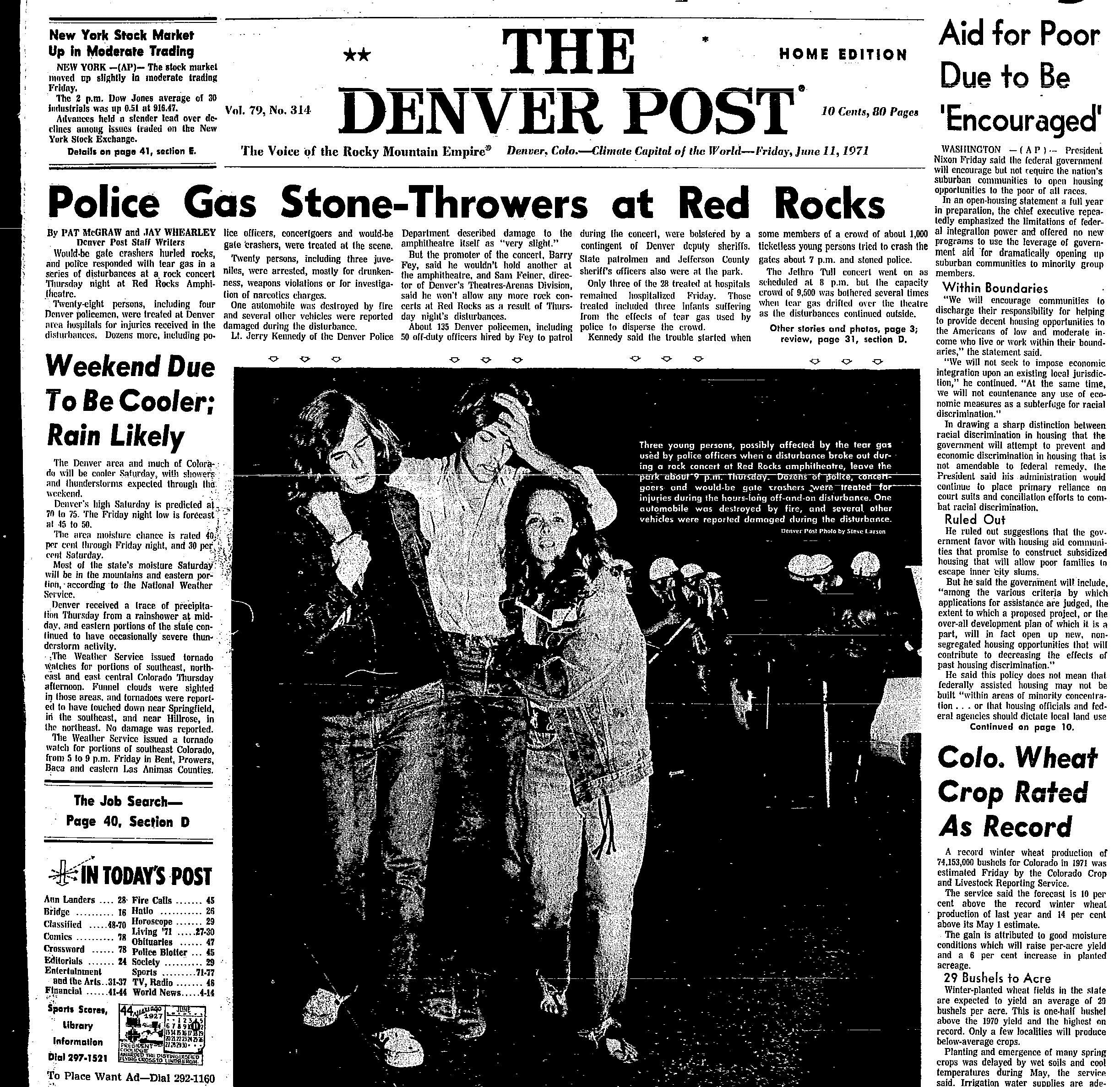 Riots, rock bans and redemption: The lesser known history of Red Rocks