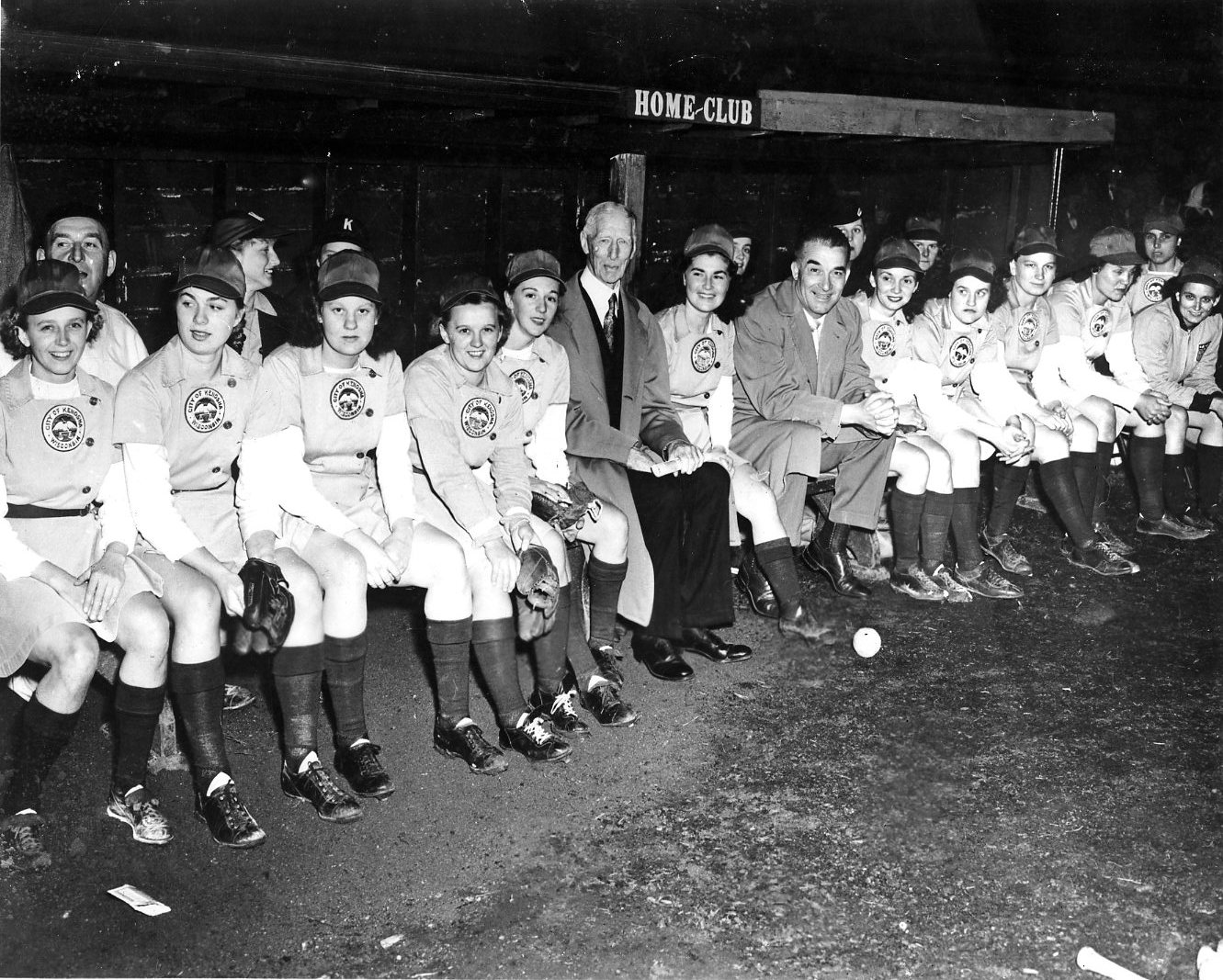 1948 Rockford Peaches Team Signed Baseball.  Baseball, Lot #56845