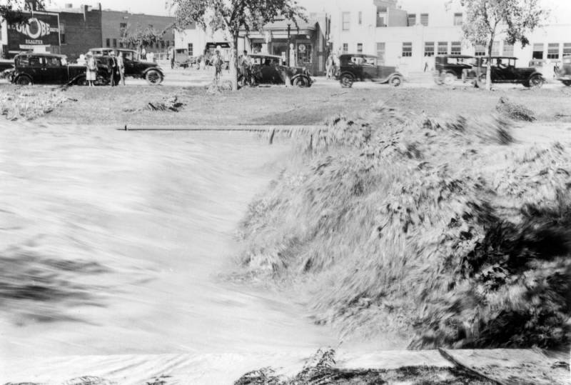 August 3, 1933: Castlewood Dam Breaks, Floods Denver | Denver Public ...