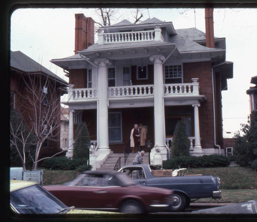 	 Exterior photograph of the Peter McCourt House located in Denver, Colorado