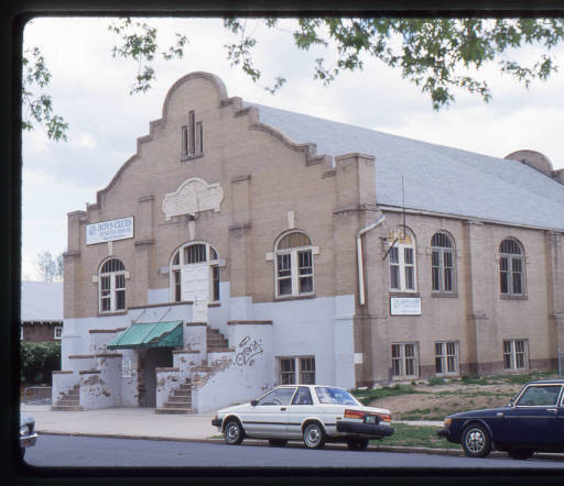 Exterior Robert W. Steele Gymnasium