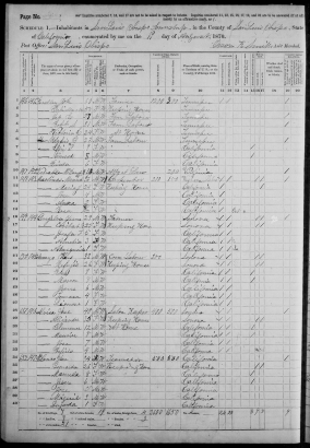 Census records are a useful tool to trace siblings to ensure family trees are complete. Image courtesty of FamilySearch.org