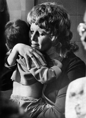 Woman Holding Orphan 1975
