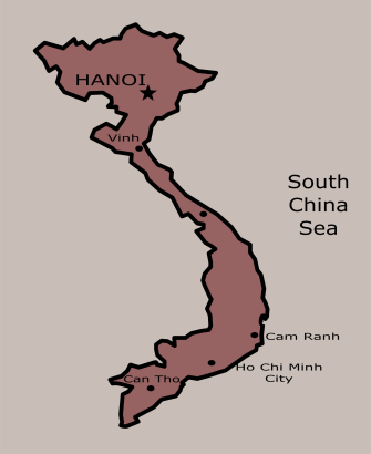 Vietnam Map
