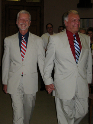 Bob and Phil Wedding 2010 - Courtesy of Bob Janowski