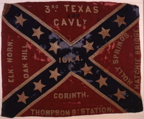 Flag of Third Texas Cavalry (Texas State Library)