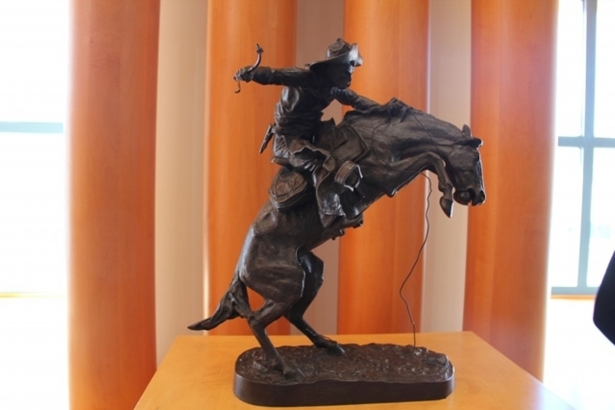 Bronco Buster, by Frederic Remington