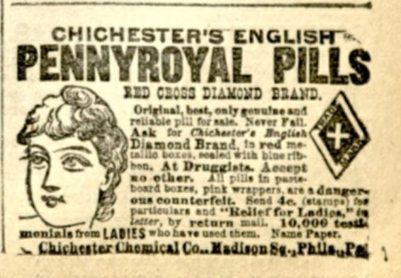 Chichester's English Pennyroyal Pills