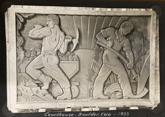 "Courthouse - Boulder, Colo. -1933"