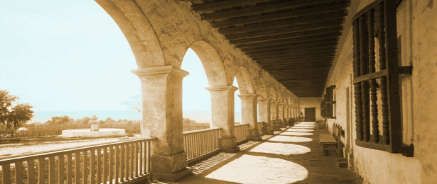 Mission of Santa Barbara, California