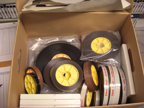 16mm film reels