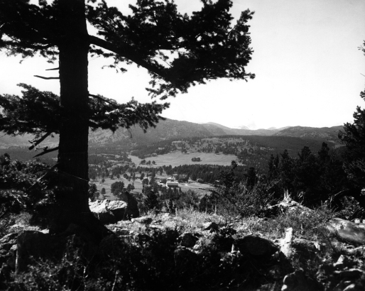 Caribou Ranch from Hilltop 1965