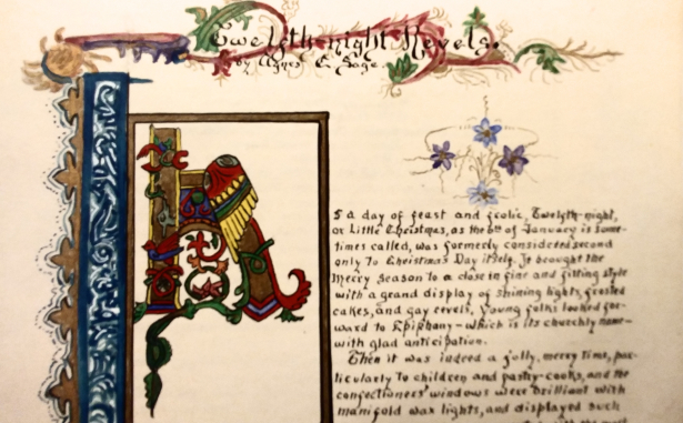 Twelfth night revels ornamentation