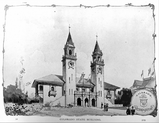 Colorado State Building at the Fair