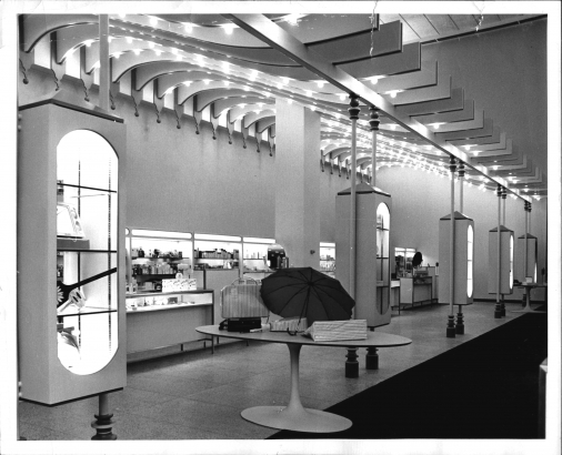 The Cosmetic Bar of Neusteter's in Englewood's Cinderella City