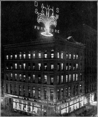 The "fountain" on the Davis & Shaw roof, Denver Municipal Facts