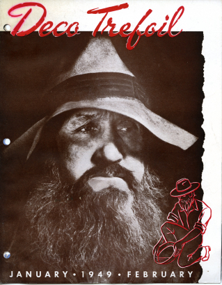 Weathered, bearded old prospector