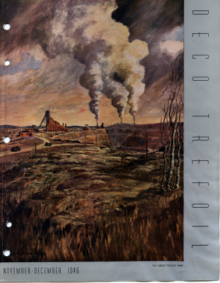 Great Frood Mine, a Canadian Nickel Mine, near Sudbury, Ontario, Canada