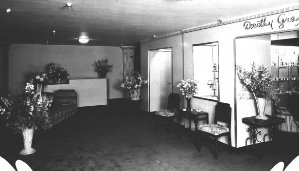 Dorothy Gray cosmetics section, Neusteter Co. store