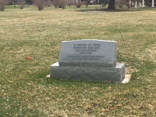 1918 Flu Victims' Graves