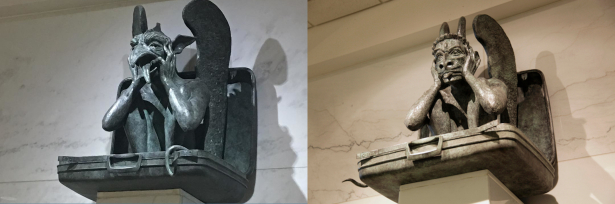 Phots of gargoyle statues