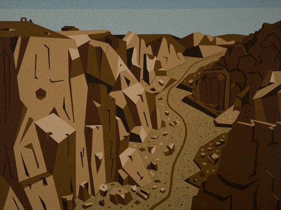 Glen Canyon (1983), from Collection of the Utah Museum of Fine Arts