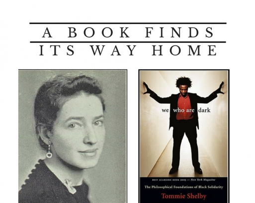 A Book Finds Its Way Home