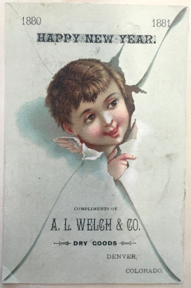 Denver Advertising Card Scrapbook (WH47)