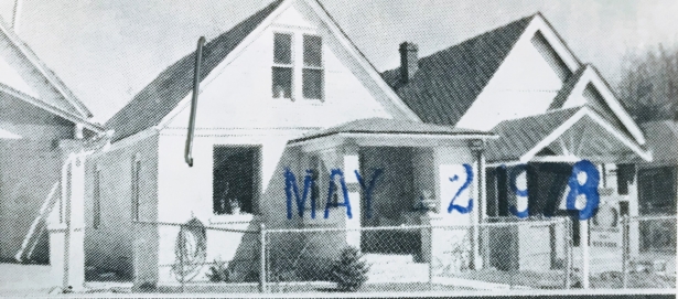 The Peters family home on West Moncrieff Place. Wedgewood Real Estate, c. 1978