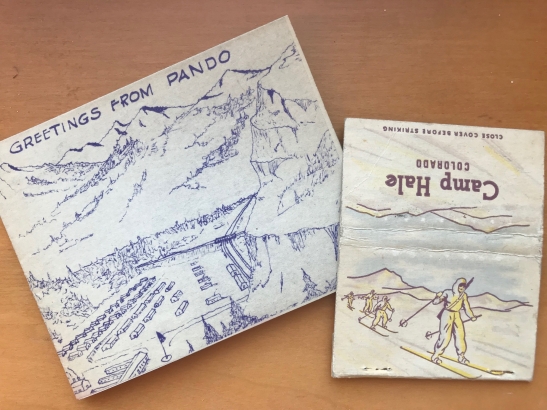 Camp Hale Souvenirs, John R. "Bob" Smith papers, TMD134