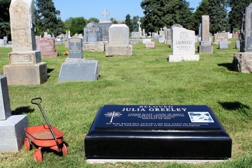 Julia Greeley’s gravesite, Archdiocese of Denver