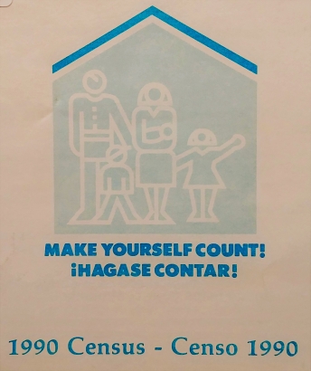 Mexican American Legal Defense and Educational Fund pamphlet for 1990 census