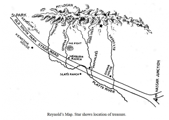 The Treasure Map ("Hands Up" by General D. J. Cook)