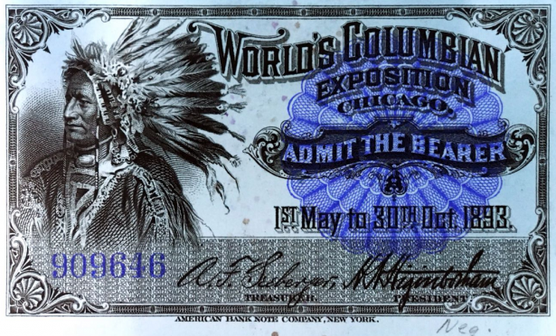 World's Columbian Exposition Ticket
