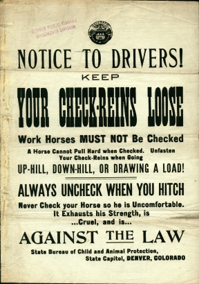 Notice to Drivers poster (WH2392, FF8)