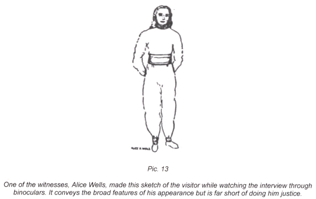 “Orthon,” an example of what came to be known as “Nordic Aliens,” due to looking exceedingly Nordic