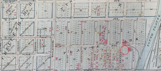 Approximate Location of Petertown