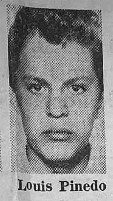 Louis Timothy Pinedo. "Policeman Fatally Shoot Parolee, 17," Rocky Mountain News. July 13, 1967