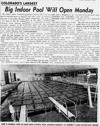 Celebrity Pool Opens