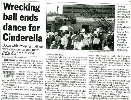 Wrecking Ball Ends Dance for Cinderella City