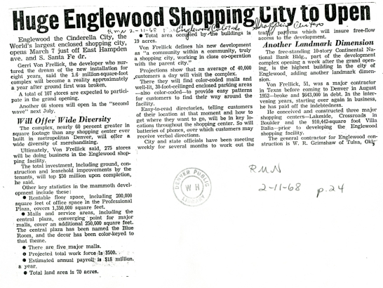 Huge Englewood Shopping City Set to Open