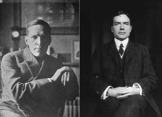 Upton Sinclair and John D. Rockefeller, Jr.