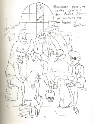 Sketchy Characters, that Strep Throat Gang