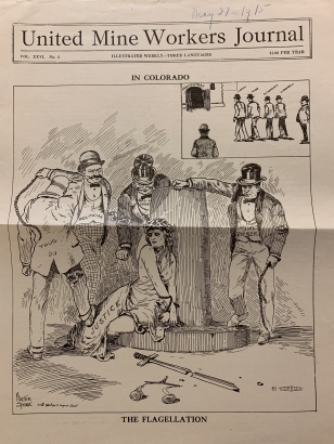 Political Cartoon 1915