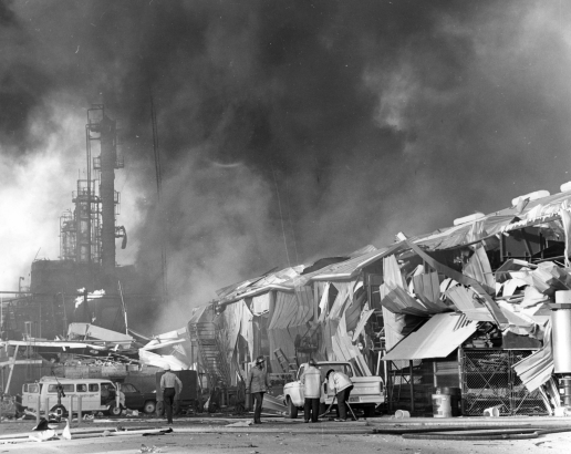 Continental Oil Fire #8