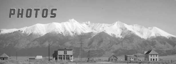 Blanca, Colorado - Mount Blanca in the background