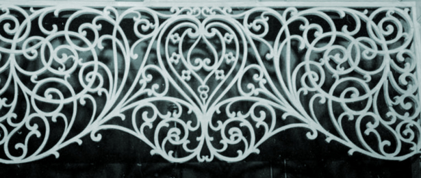 Grillework at Jacob Kochevar residence in Crested Butte, Colorado