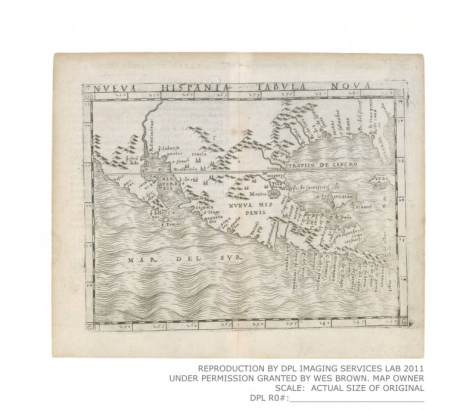 Nveva Hispania tabvla nova